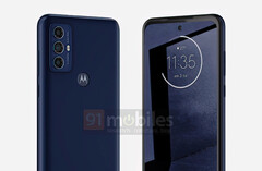 Le Motorola &#039;Maui&#039; a un design simple avec des bords d&#039;écran épais (Source : 91mobiles)