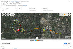 Garmin Edge 500 - vue d'ensemble