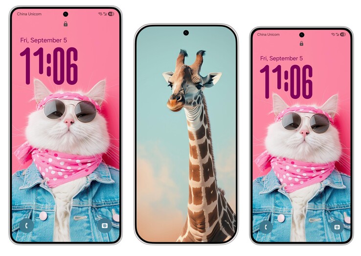 Galaxy S26 Edge vs Xiaomi 16 Pro vs Galaxy S26 Pro bezels (Image source : UniverseIce on X)