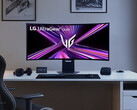 L'UltraGear OLED 45GX950A présente une courbure de 800R. (Source de l'image : LG)