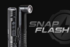 La caméra d'inspection sans fil SnapFlash dispose d'une lampe de poche intégrée dans sa tête pivotante.