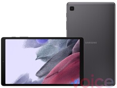 Samsung Galaxy Tab A7 Lite rendu non officiel (Source : Evan Blass)