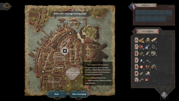 Sur la photo : une capture d'écran du jeu « Siege Survival: Gloria Victis ».