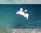Une image du robot au fond de l'océan (Source de l'image : l'équipe de recherche ; édité)