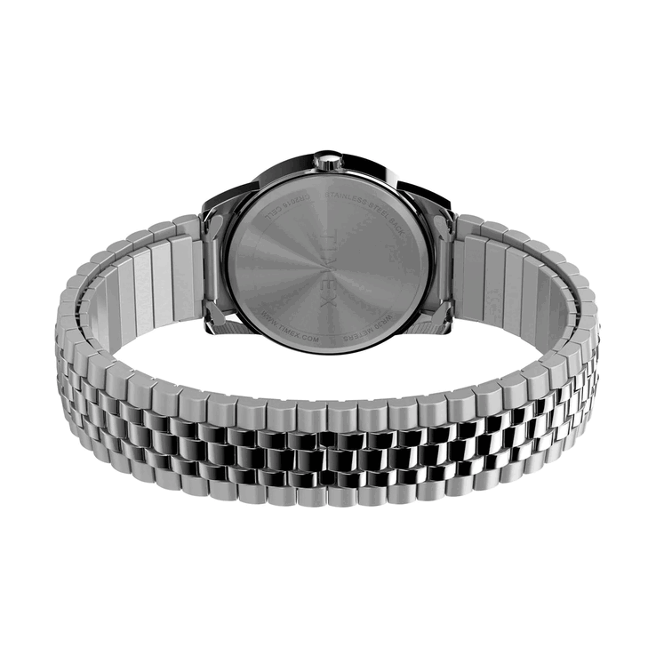 La montre Timex Easy Reader TW2V40000UJ est dotée d’un bracelet en acier inoxydable