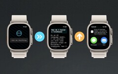 Il est désormais possible d&#039;utiliser ChatGPT sur une montre Apple. (Source de l&#039;image : Hidde van der Ploeg)