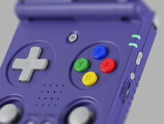 La RG34XX SP d'Anbernic dans sa finition Indigo. (Source de l'image : Anbernic)