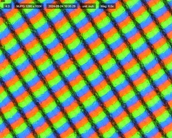 Sous-pixels quelque peu granuleux