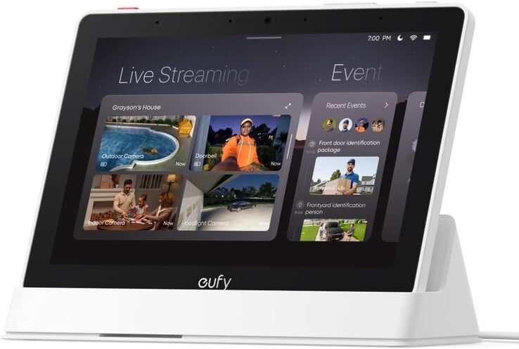 Le Smart Display E10 d'eufy (Source de l'image : eufy)