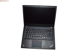En test : le Lenovo ThinkPad A485. Modèle de test fourni par campuspoint.de.
