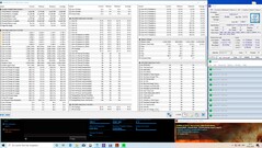Intel Frost Canyon i7 - Stress test : FurMark+Prime95.