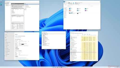Bureau Windows 11 - De nombreuses applications héritées continuent d'exister