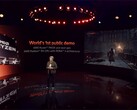 AMD a présenté l'une de ses prochaines cartes graphiques lors de l'événement de lancement de la série Ryzen 7000 (image via AMD)