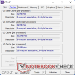 Caches CPU-Z