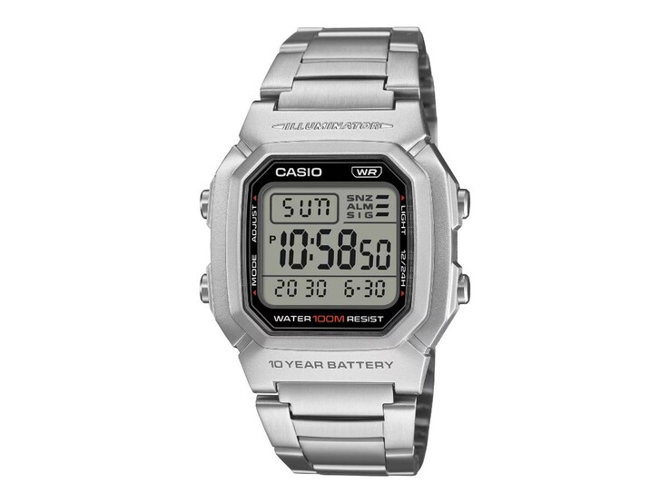 La montre Casio W-800HD-1AV. (Source de l'image : Casio, édité)