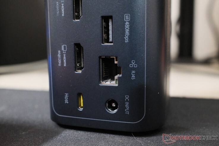 Le RD1 Pro dispose de deux ports HDMI : l'un en 4K à 120 Hz et l'autre en 4K à 60 Hz.