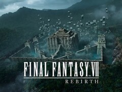 La bannière de Final Fantasy 7 Rebirth est montrée (Image source : Square Enix YouTube with edits)