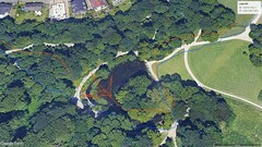 Test GPS : lac dans le parc