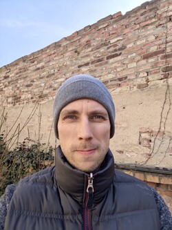 Selfie avec la caméra frontale