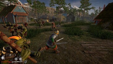 Sur la photo : Capture d'écran du jeu Lizards Must Die.