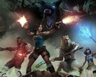 Visuel promotionnel phare pour « Lara Croft et le Temple d’Osiris ».
