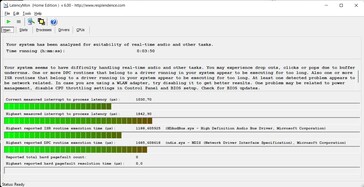 Les latences élevées du DPC, jusqu'à 1,843 µs, ne permettent pas le traitement vidéo/audio en temps réel.