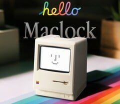 Le Maclock a été conçu sur le modèle du Macintosh Classic. (Source de l&#039;image : Kokogol)