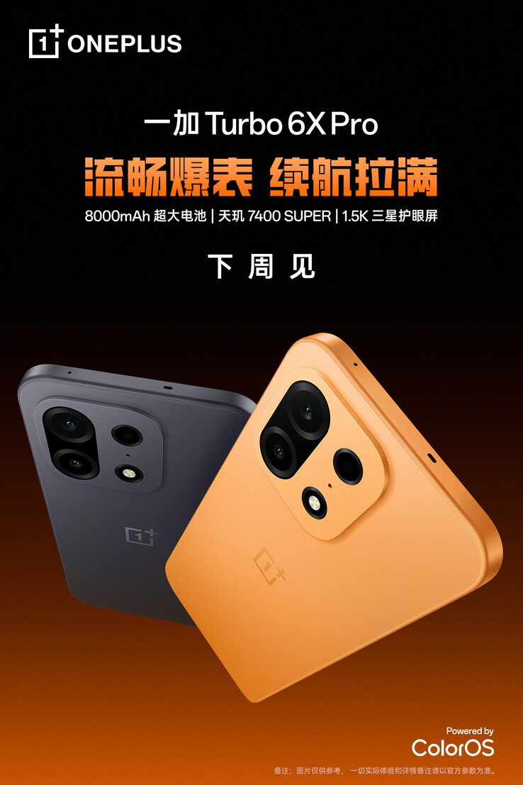 Image promotionnelle du Turbo 6X Pro.