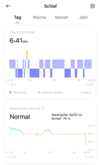 App : Journal du sommeil