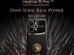 Le Realme 15 Pro Game of Thrones Limited Edition est désormais disponible à l'achat en Inde. (Source de l'image : Realme)
