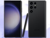 Le Samsung Galaxy S23 Ultra devrait être proposé avec des options de stockage de 256 Go, 512 Go et 1 To. (Image source : @evleaks &amp; Unsplash - édité)