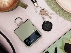 Selon les rumeurs, un modèle de nouvelle génération du Samsung Galaxy SmartTag (ci-dessus) pourrait voir le jour. (Source de l&#039;image : Samsung)