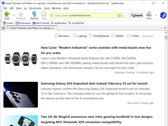 SeaMonkey 2.53.22 affichant la page d'accueil de Notebookcheck (Source de l'image : Capture d'écran - Notebookcheck)