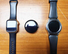 La Pixel Watch entre une Apple Watch et une Samsung Galaxy Watch. (Image source : u/tagtech414)