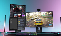 Le XENEON 27QHD240 utilise des panneaux MLA OLED pour offrir des valeurs de luminosité élevées. (Source de l'image : Corsair)