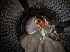 Le Mijia Front Load Washer Dryer Pro 9 kg de Xiaomi (photo) est arrivé en Europe. (Source de l'image : Xiaomi)