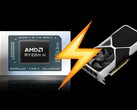 La Radeon 8060S iGPU "Strix Halo" d'AMD s'oppose à la RTX 4060 Ti Laptop. (Source de l'image : @all_the_watts)