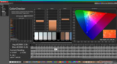 ColorChecker avant étalonnage
