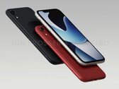 L'iPhone SE 4 serait disponible en trois variantes de couleur (image via FrontPageTech)