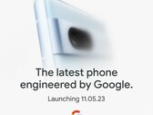 Le bleu arctique devrait être l'une des quatre couleurs de lancement du Pixel 7a. (Source de l'image : Google)