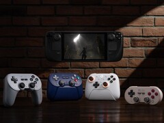 Il n'existe que quatre manettes 8BitDo entièrement compatibles avec la Steam Deck et SteamOS. (Source de l'image : 8BitDo)