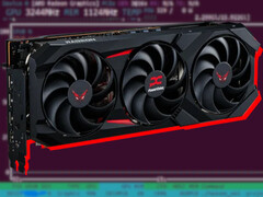 AMD Radeon RX 9070 XT sur l'écran des résultats d'overclocking