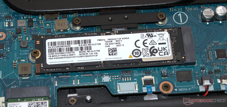 Un disque SSD PCIe 4 sert de disque système.