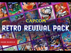 Bannière de Capcom Retro Revival Humble Bundle (Source d'image : capture d'écran, Humble Bundle)