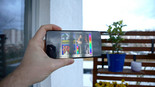 OnePlus 5T à l'extérieur : capteur de luminosité.