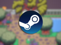 Discounty est lancé sur Steam, PlayStation, Xbox et Nintendo Switch. Sur la photo, une capture d&#039;écran du jeu avec le logo Steam superposé (Source de l&#039;image : Steam - Edited)