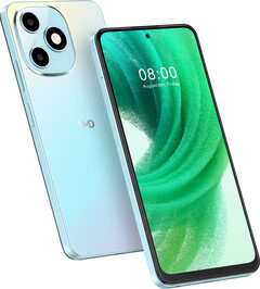 Le HMD Luma dans sa version bleue