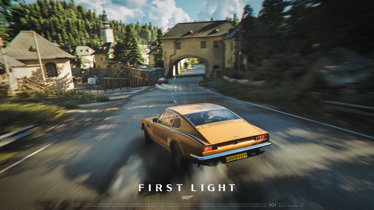 Un titre de James Bond ne serait pas complet sans une passionnante course-poursuite en véhicule. (Source de l'image : IO Interactive)