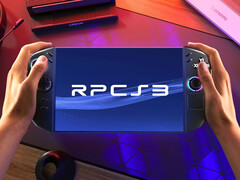 RPCS3 peut faire tourner plus de jeux PS3 que jamais. Illustration : Legion Go 2 avec le logo RPCS3 sur le dessus.