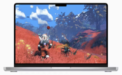 Les jeux AAA comme No Man&#039;s Sky prennent en charge MetalFX sur Mac, mais à l&#039;origine, ils prenaient également en charge la technologie FSR d&#039;AMD sur PC. (Image : Apple)